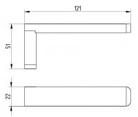 Vorschau: Avenarius Serie 480 Reservepapierhalter, chrom