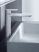 Vorschau: Duravit Manhattan Einhebel-Waschtischarmatur XL ohne Ablaufgarnitur, chrom MH1040002010