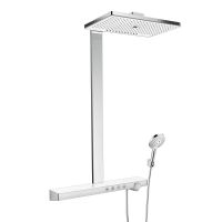 Hansgrohe Rainmaker Select 460 3jet Showerpipe Duschsystem, weiß/chrom