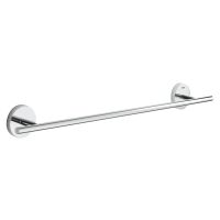 Grohe QuickFix Start Cosmopolitan Badetuchhalter 52cm, zum Kleben oder Bohren, chrom 41166000