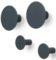 blomus PONTO Wandhaken 4 Stk., gunmetal 65800