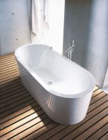 Vorschau: Duravit Starck freistehende Badewanne oval 180x80cm, weiß