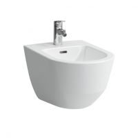 Laufen Pro Wand-Bidet 53x36cm, Eckventile innenliegend, weiß 8.3095.2