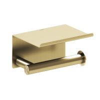 Cosmic Architect S+ Rollenhalter mit Ablage, gold gebürstet WJC235A0059040