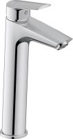 Duravit No.1 Einhebel-Waschtischmischer L Minus-Flow ohne Zugstangen-Ablaufgarnitur, chrom N11032002010