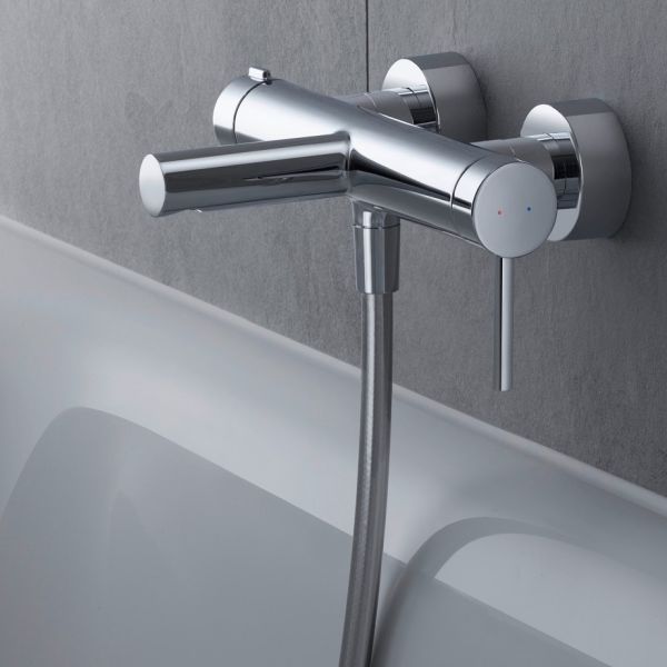 Duravit Circle Einhebel-Wannenmischer Aufputz rund, chrom CE5230000010