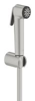 Grohe Tempesta-F Trigger Spray 30 Wandhalterset mit Brauseschlauch 125cm, 1 Strahlart, supersteel 27513DC1