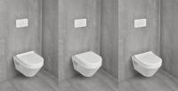 Vorschau: Villeroy&Boch Architectura Wand-Tiefspül-WC, spülrandlos mit TwistFlush[e³], weiß