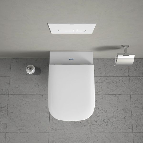 Duravit Happy D.2 Wand-WC 54x36,5cm rimless weiß 22220900001