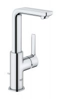 Grohe Lineare Einhand-Waschtischbatterie L-Size mit Ablaufgarnitur, wassersparend