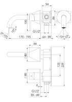 Vorschau: Steinberg Serie 315 Waschtisch-Wand-Einhebelmischer