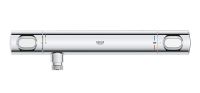 Vorschau: Grohe Grohtherm 500 Thermostat-Brausebatterie ohne Anschlüsse, chrom