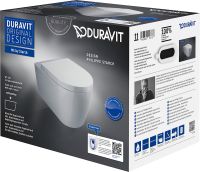 Duravit ME by Starck WC inkl. Sitz 57x37,3cm weiß 45790920A1