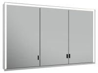 Keuco Royal Lumos Spiegelschrank für Wandvorbau, 3 lange Türen, 120x73,5cm 14305172301