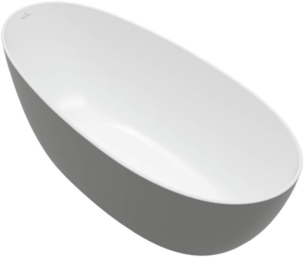 Villeroy&Boch Antao freistehende Colour On Demand Badewanne mit SilentFlow, 170x75cm