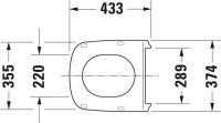 Vorschau: Duravit DuraStyle WC-Sitz, weiß