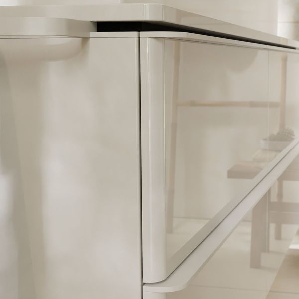 Hansgrohe Xelu Q Waschtischunterschrank 78x55cm für Aufsatzwaschtisch, 2 Schubkästen