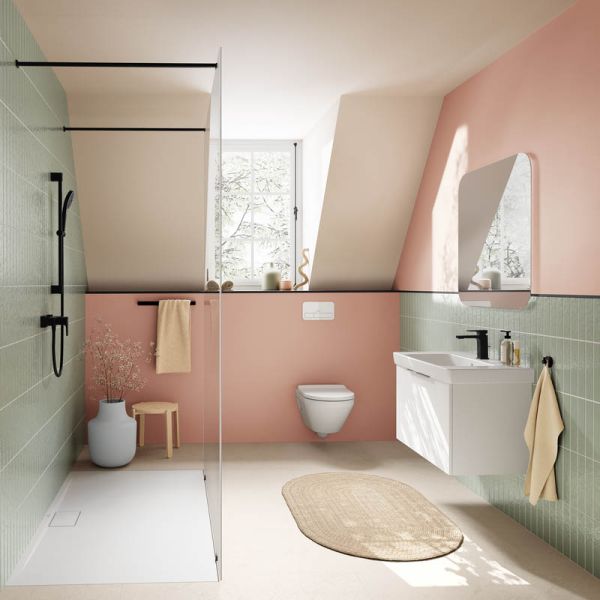 Villeroy&Boch Architectura Wand-Tiefspül-WC, spülrandlos mit TwistFlush[e³], weiß