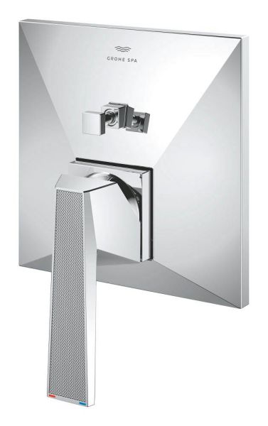 Grohe Allure Brilliant Einhand-Wannenbatterie, Rändelstrukturhebel