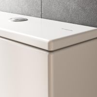 Vorschau: Hansgrohe EluPura Original S Stand WC Set mit Spülkasten & WC-Sitz, Abgang waagerecht/senkrecht