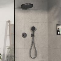 Vorschau: Hansgrohe ShowerSelect Comfort S Thermostat UP, Sicherungskombi, brushed black chrome