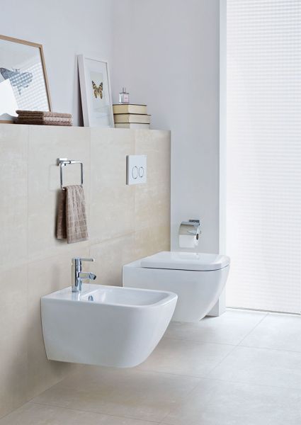 Duravit Happy D.2 Wand-WC 54x36,5cm, eckig, weiß 2221090000