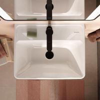 Vorschau: hansgrohe Xanuia Q Handwaschbecken 50x39cm, weiß