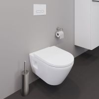 Vorschau: Duravit D-Neo WC mit WC-Sitz, 54x37cm, weiß