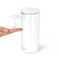 simplehuman Sensorspender 414ml wiederaufladbar, hochwertiger weißer Edelstahl ST1075