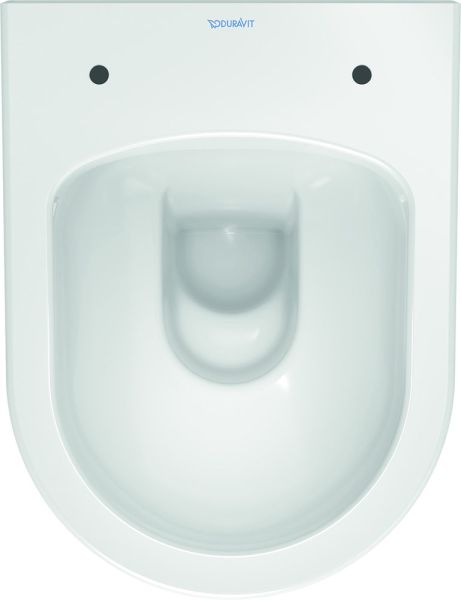 Duravit ME by Starck Wand-WC Tiefspüler, rimless, Compact, 37x48cm, weiß