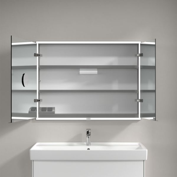 Villeroy&Boch My View Now LED-Unterputz-Spiegelschrank 100x75cm