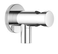 Dornbracht Serienneutral Wandanschlussbogen mit integriertem Brausehalter chrom 28490660-00