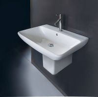 Vorschau: Duravit ME by Starck Waschtisch rechteckig 65x49cm, mit Hahnloch und Überlauf, weiß 2335650000