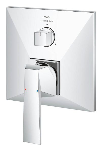 Grohe Allure Brilliant Einhandbatterie mit 3-Wege Umstellung, eckig