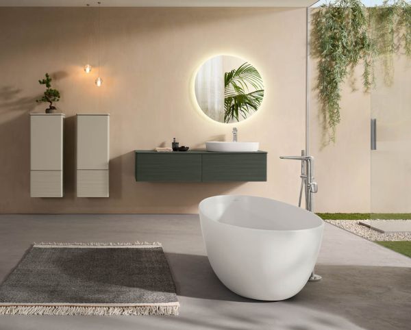 Villeroy&Boch Antao Einhebel-Badewannenarmatur, bodenstehend