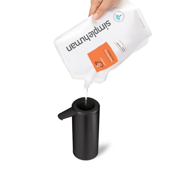 simplehuman berührungsloser Sensorspender 414ml wiederaufladbar, schwarz matt