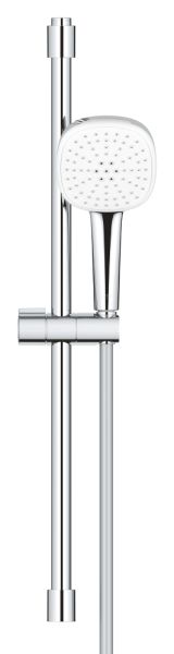 Grohe Tempesta Cube 110 Brausestangenset 60cm, 2 Strahlarten, wassersparend, chrom