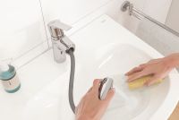 Vorschau: Grohe Start Waschtischbatterie M-Size mit herausziehbarem Auslauf, chrom 24205003