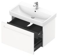 Vorschau: Duravit No.1 Badmöbel-Set 80cm mit Waschtisch, Spiegelschrank, 1 Auszug und Innenschublade