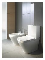 Vorschau: Duravit DuraStyle Spülkasten 3/6L mit Dual Flush, Anschluss unten links, WonderGliss, weiß