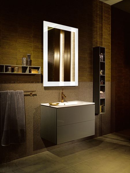 Duravit ME by Starck Waschtisch 83x49cm, mit Überlauf, ohne Wondergliss, weiß 2336830000