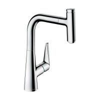 Hansgrohe Talis Select M51 Einhebel-Küchenmischer 220 mit Ausziehauslauf, chrom 72822000