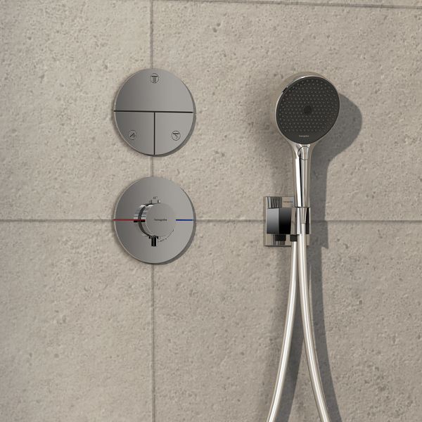Hansgrohe ShowerSelect Comfort S Ventil Unterputz für 3 Verbraucher, chrom