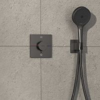 Vorschau: Hansgrohe ShowerSelect Comfort E Thermostat UP, 2 Verbraucher, brushed black chrome