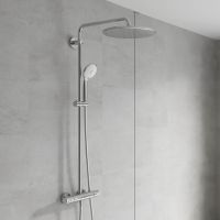 Vorschau: Grohe Euphoria System 310 Duschsystem mit Thermostat, wassersparend, chrom 26723000