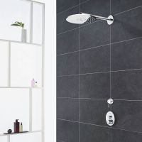 Vorschau: Grohe Rainshower 310 SmartActive Kopfbrauseset mit 2 Strahlarten