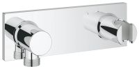 Grohe Wandanschlussbogen mit integriertem Handbrausehalter, chrom 26878000 