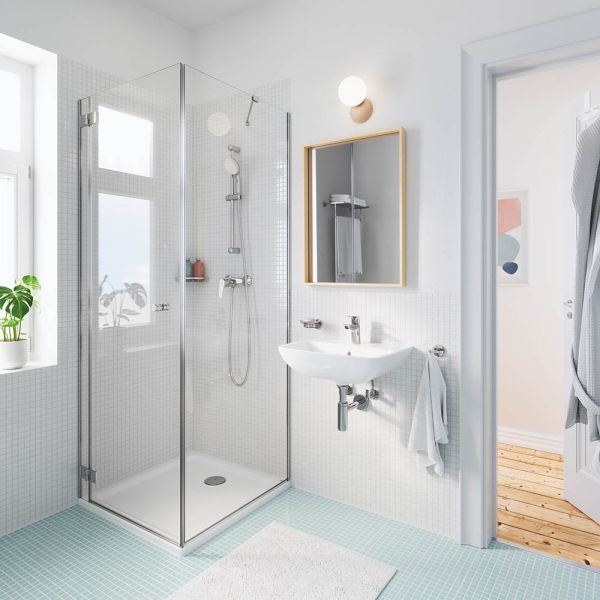 Grohe BauEdge Waschtischbatterie S-Size, Cradle to Cradle, chrom