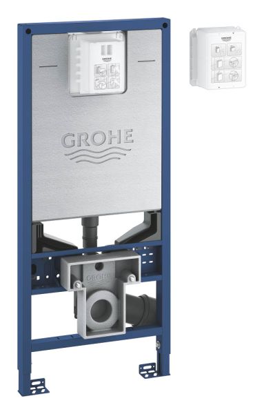 Grohe Rapid SLX WC-Element mit Stromanschluss und Wasseranschluss für Dusch-WC, Spülkasten GDX, 6 l