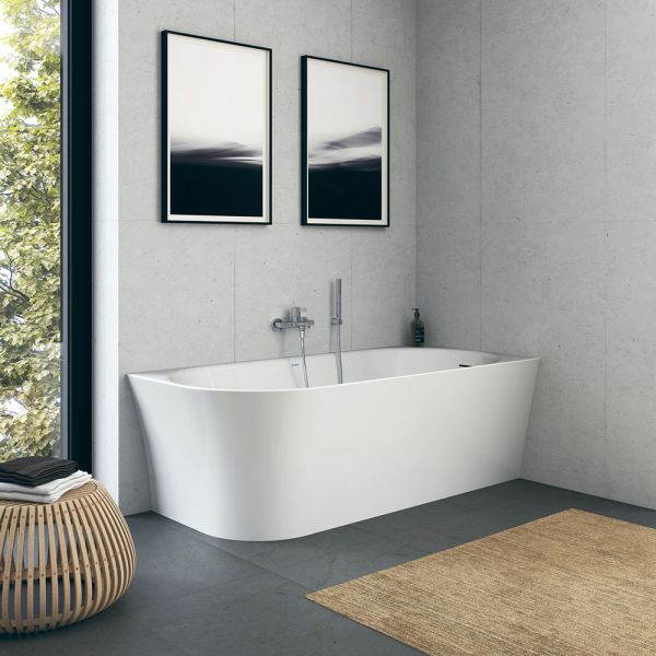 Duravit DuraSenja Eck-Badewanne 150x75cm, weiß, rechts 700577000000000